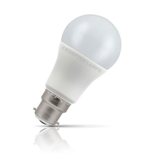 Crompton GLS LED Light Bulb Dimmable B22 11W (75W Eqv) Daylight Opal