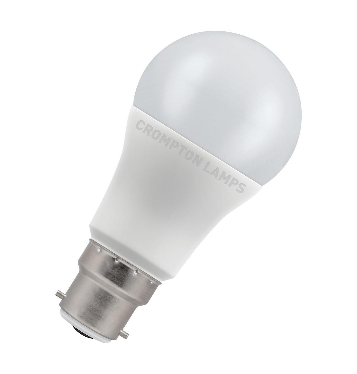 Crompton Lamps LED GLS 11W B22 Dimmable Daylight Opal (75W Eqv)