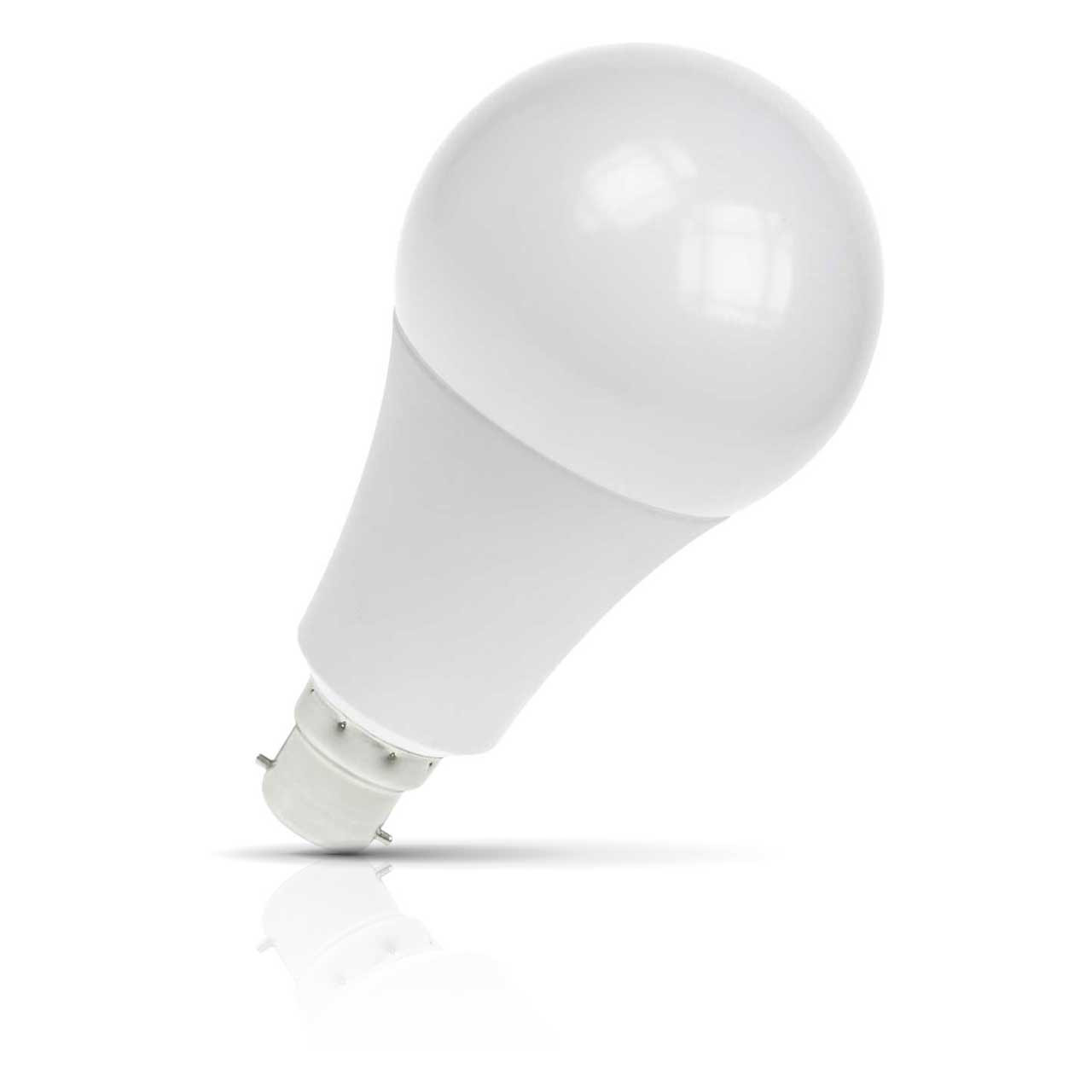 Prolite GLS LED Light Bulb B22 18W Daylight Opal (125W Eqv)