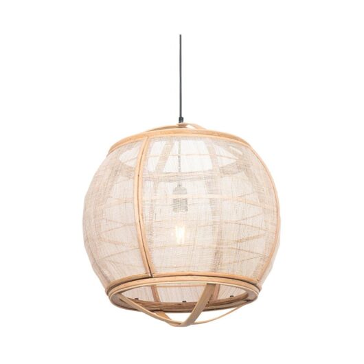 Smart Pendant Lamp Brown 50 cm incl. Wifi G95 - Pascal