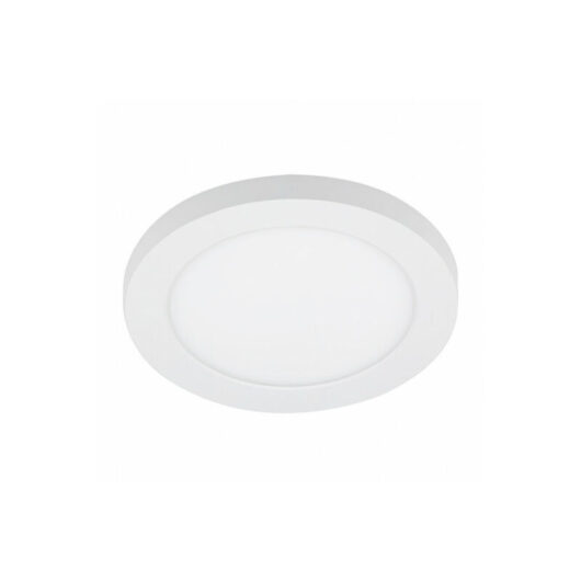 Litecraft - Darly Wall or Ceiling Light Flush Circular 12 Watt led Fitting - White