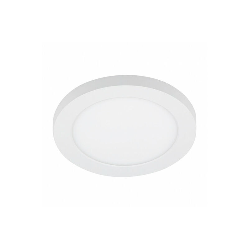 Litecraft - Darly Wall or Ceiling Light Flush Circular 12 Watt led Fitting - White