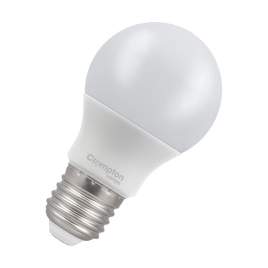 Crompton Lamps LED GLS 7W E27 Dimmable Daylight Opal (60W Eqv)