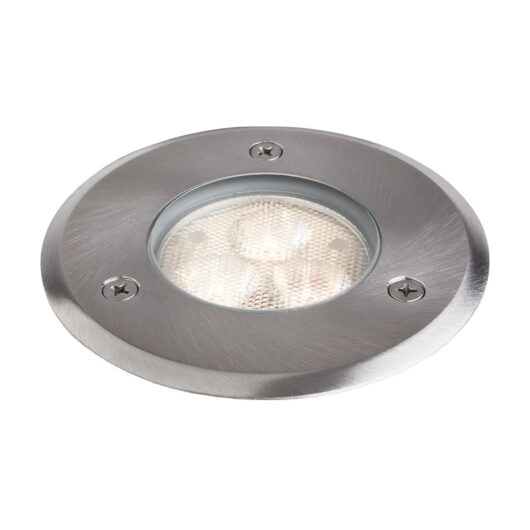 Firstlight Modern Style LED Ground Light 3W Daylight Stainless Steel