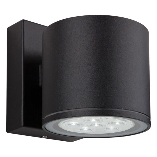 Firstlight Vegas Modern Style LED Downlight 6W Daylight Black
