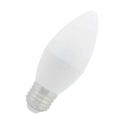 Opus LED Candle 6W E27 Daylight Opal (40W Eqv)