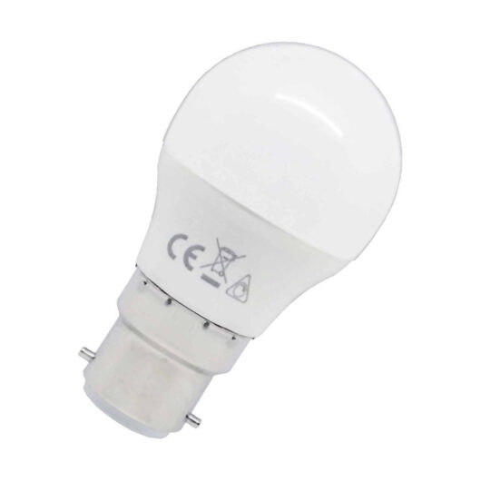 Opus LED Golfball 5.2W B22 Dimmable Daylight Opal (40W Eqv)