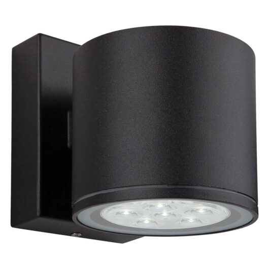 Firstlight Vegas Modern Style LED Downlight 6W Daylight Black