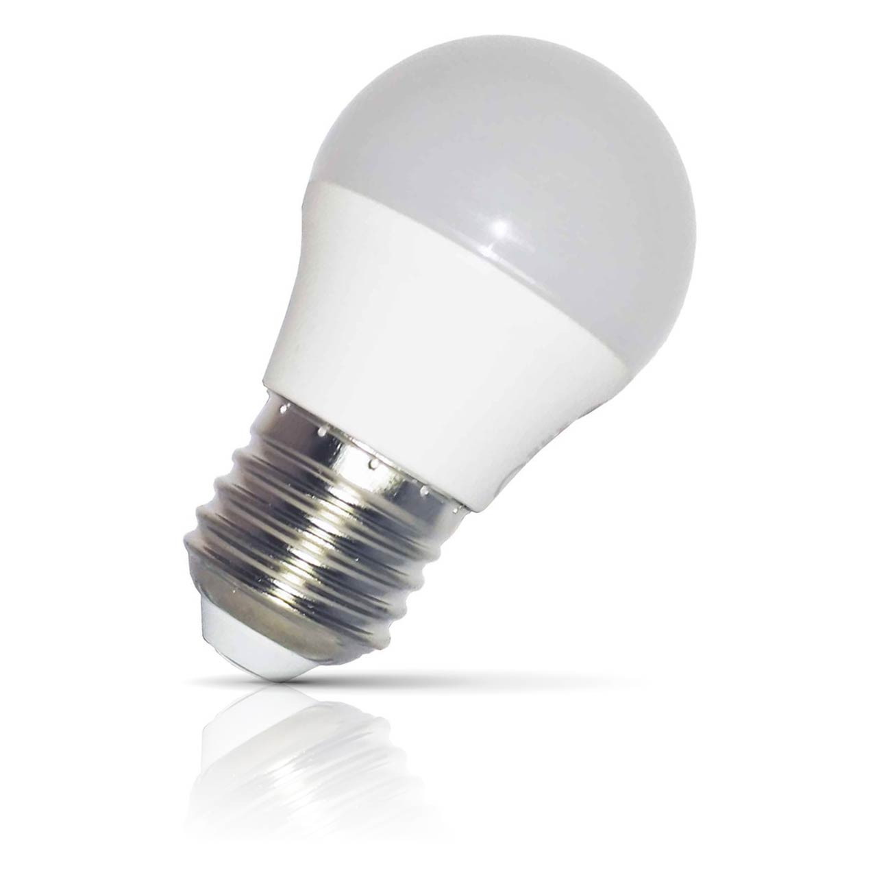 Opus Golfball LED Light Bulb E27 5.2W (40W Eqv) Dim Daylight Opal Round Screw Frosted