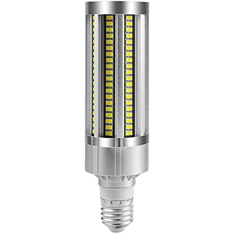 60W LED Corn Bulb, 500W Equivalent Bulbs, 7200 Lumen Ultra Bright E27/E40, 3000K Warm White, for Warehouse Workshop Garage (3000K Warm White) [Energy