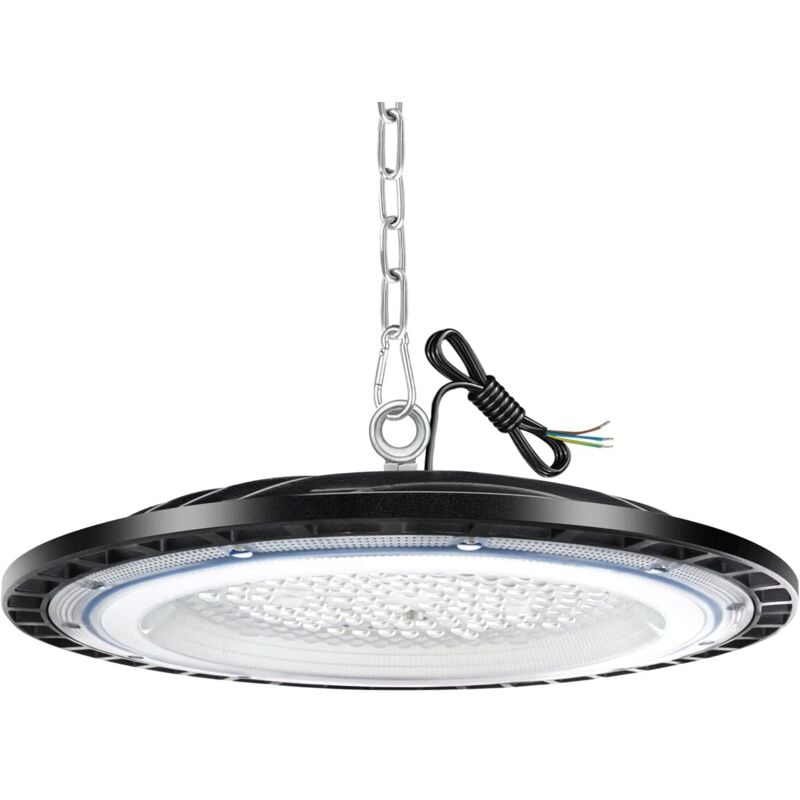 Led High Bay Light 100W, Indoor led Floodlight, Cool White IP65 Waterproof Workshop Lighting, Industrial led for Garage/Factory/Workshop/Parking Lots