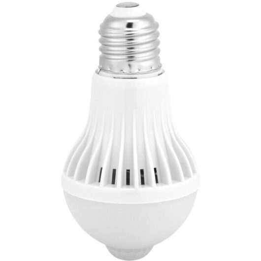 Bombilla LED E27 with 7 W intelligent PIR infrared movement sensor