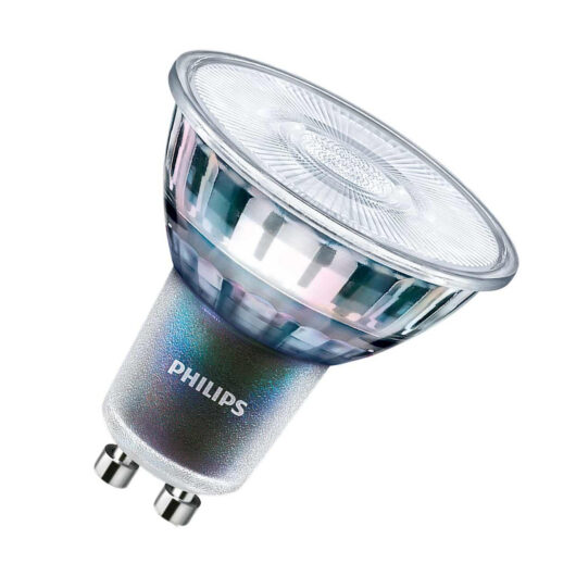 Philips Master ExpertColor GU10 LED Spotlight 3.9W (35W Eqv) 4000K Cool White Dimmable