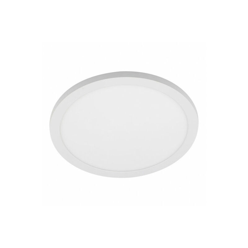 Litecraft - Darly Wall or Ceiling Light Flush Circular 24 Watt led Fitting - White
