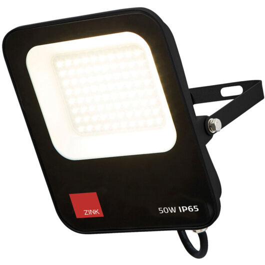 Litecraft - Fechine Floodlight 50 Watt led Outdoor IP65 Rated Fitting - Black