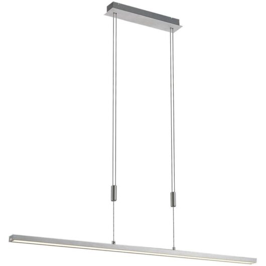 Lucande - led Ceiling Lightdimmable 'Myron' made of Aluminium for Living Room & Dining Room