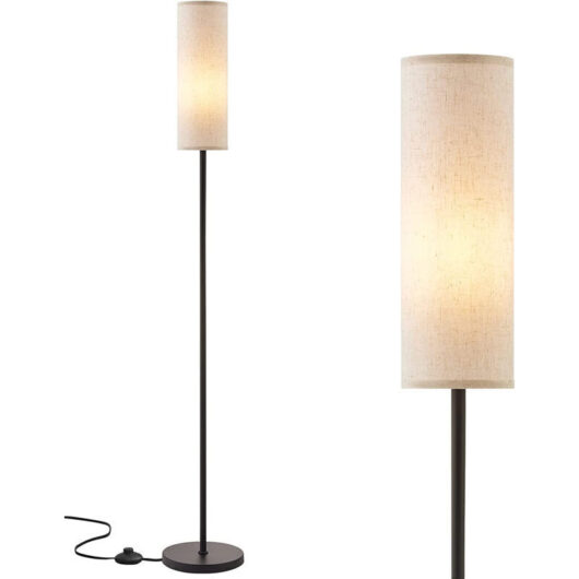 Modern living room floor lamp - Floor lamps for tall bedrooms, modern floor lamps with lampshades, children's room, reading lamp, minimalist floor